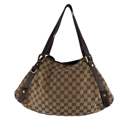 GUCCI GG CANVAS ABBEY D-RING TOTE BAG
