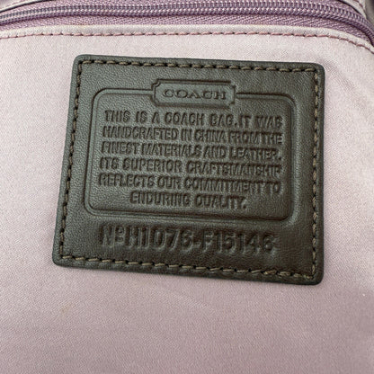 COACH SIGNATURE JACQUARD STRIPE BAG (LARGE) 
