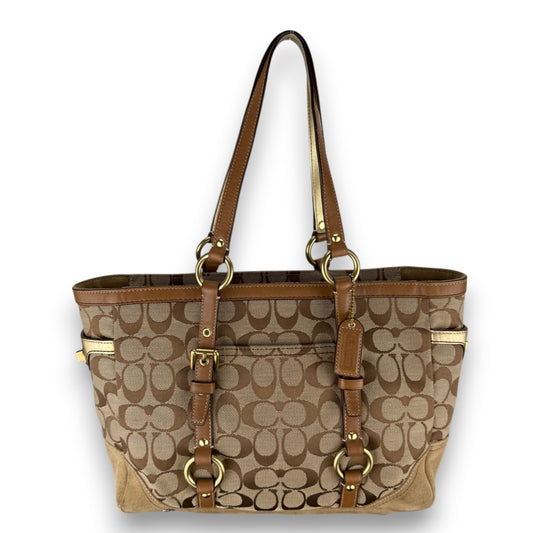 COACH SOHO PLEATED SIGNATURE TOTE 