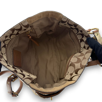 COACH SOHO PLEATED SIGNATURE TOTE 
