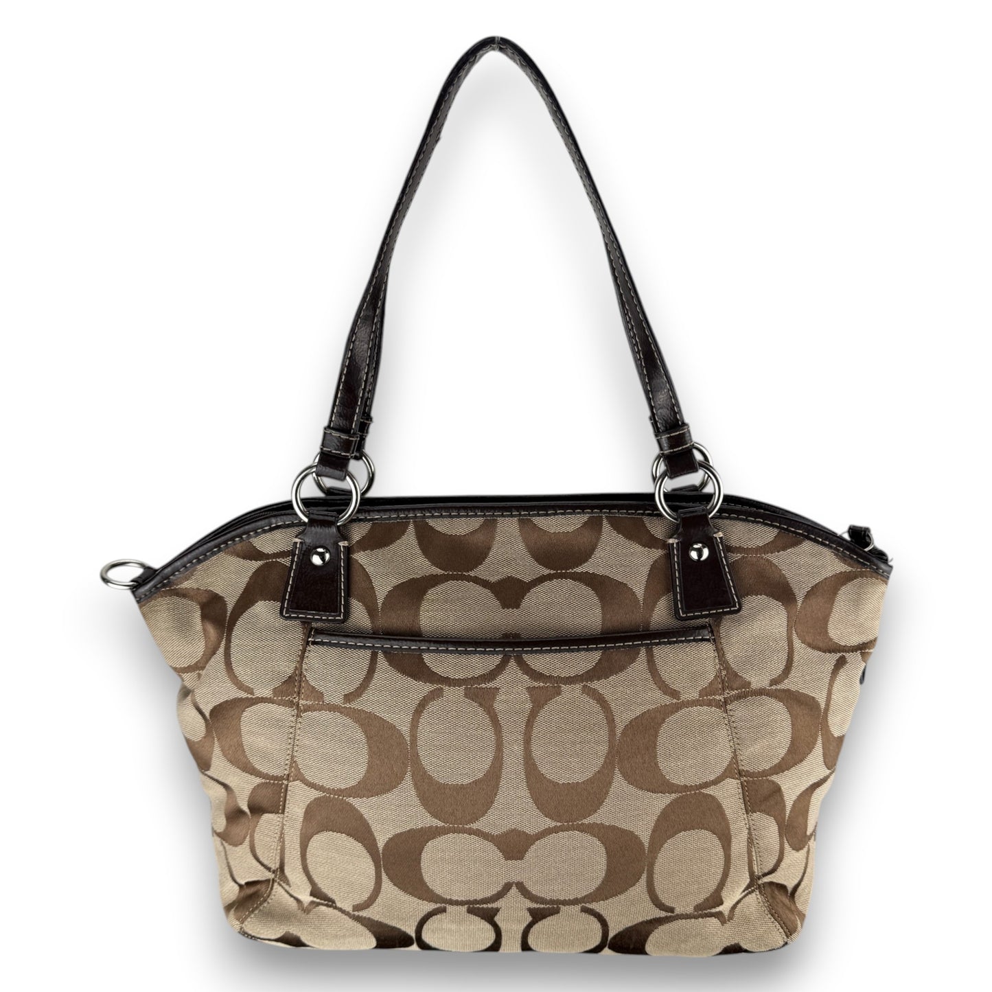 COACH SOHO PLEATED SIGNATURE TOTE 
