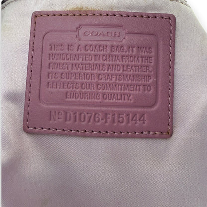 COACH SIGNATURE GALLERY TOTE SHOULDER BAG 