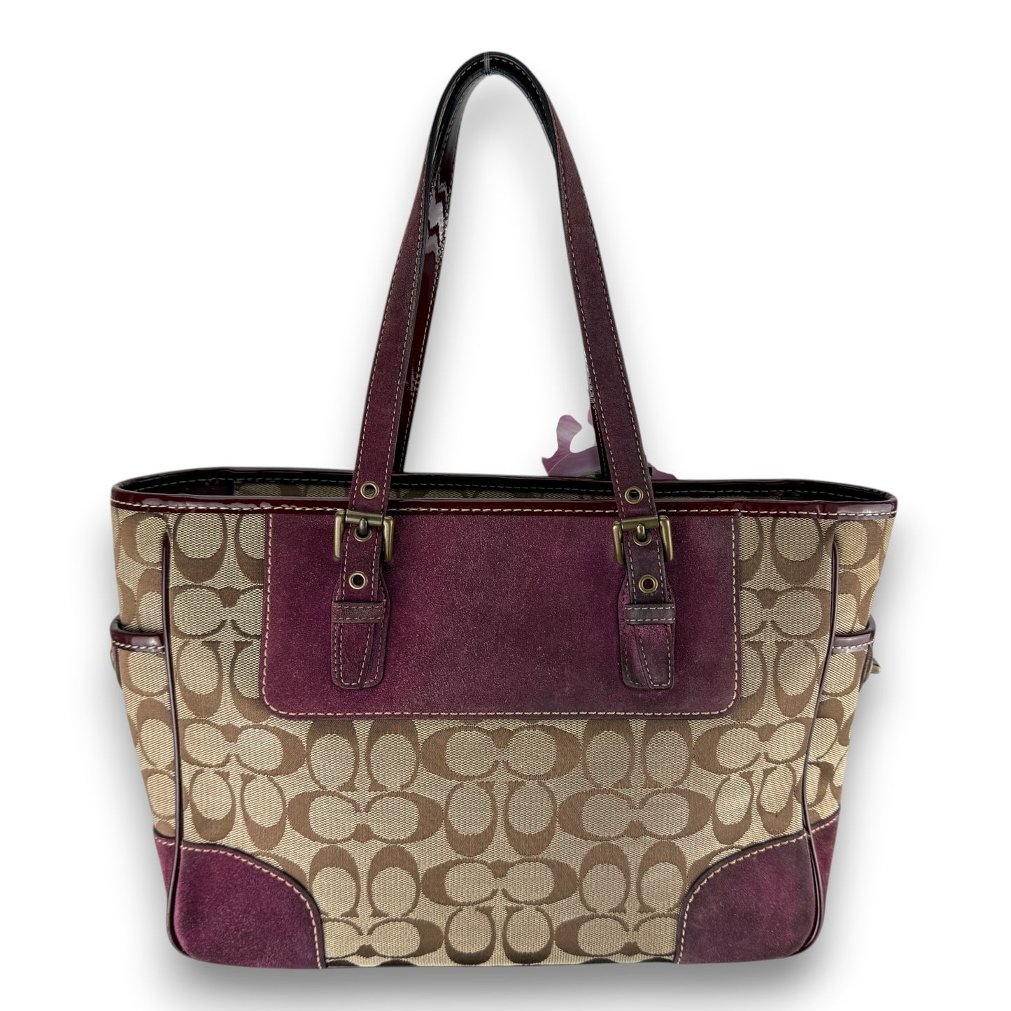 COACH SOHO PLEATED SIGNATURE TOTE 