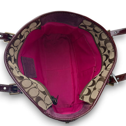 COACH SOHO PLEATED SIGNATURE TOTE 