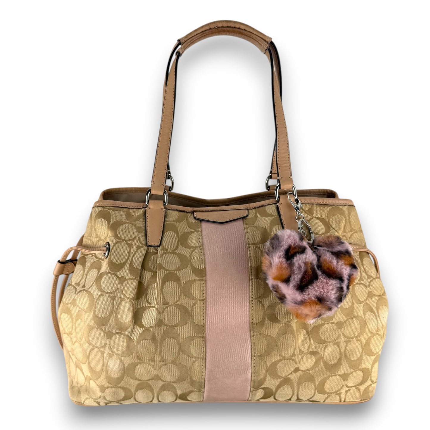 COACH SIGNATURE GALLERY TOTE SHOULDER BAG 