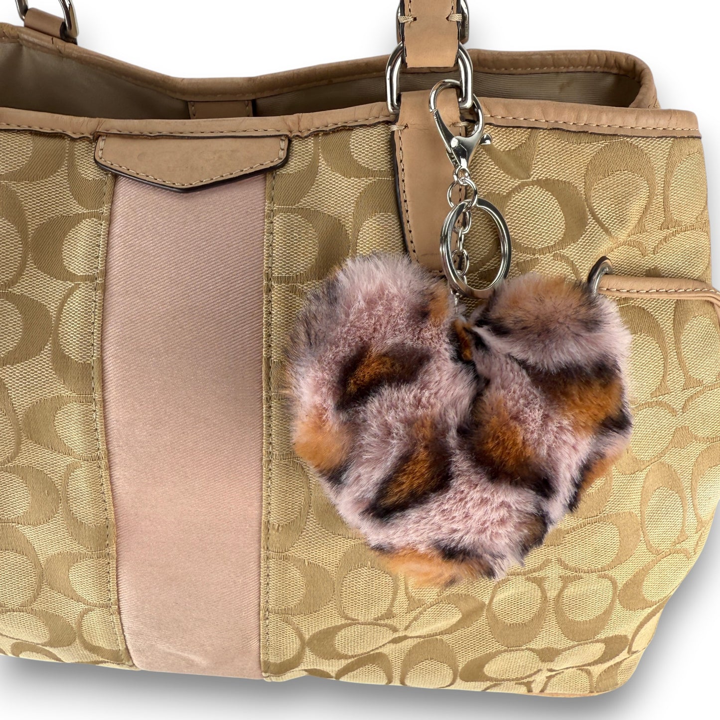 COACH SIGNATURE GALLERY TOTE SHOULDER BAG 