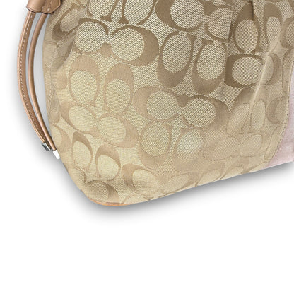 COACH SIGNATURE GALLERY TOTE SHOULDER BAG 
