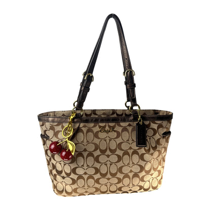 COACH SIGNATURE GALLERY TOTE BAG