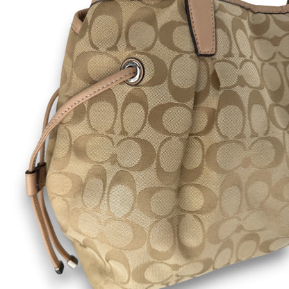 COACH SIGNATURE GALLERY TOTE SHOULDER BAG 