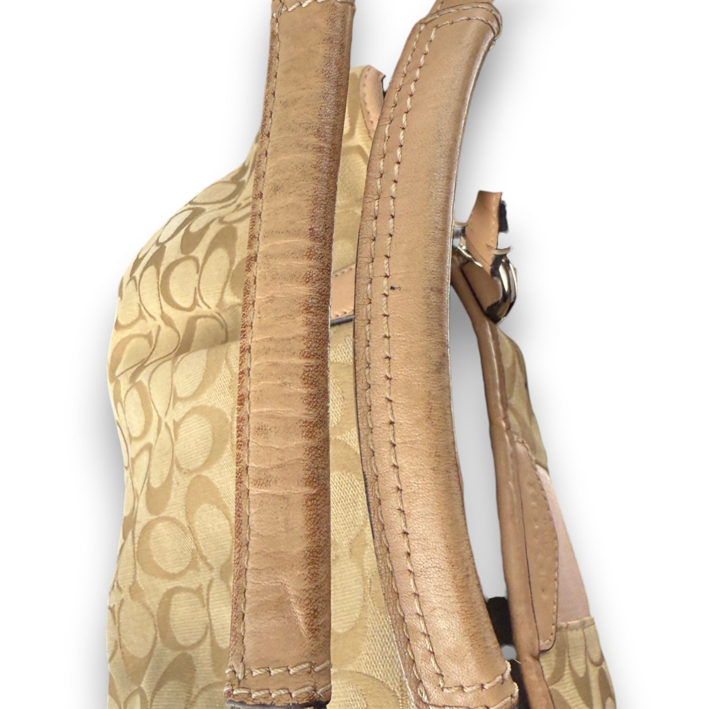 COACH SIGNATURE GALLERY TOTE SHOULDER BAG 