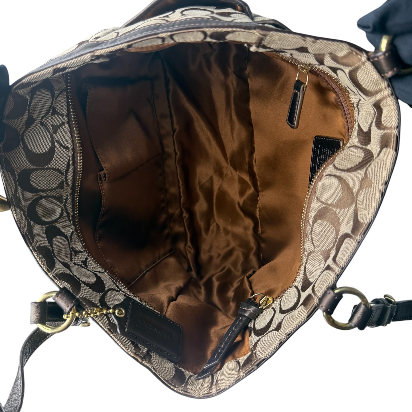 COACH SIGNATURE GALLERY TOTE BAG