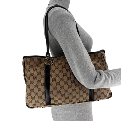 GUCCI GG TWINS MONOGRAM BAG MEDIUM