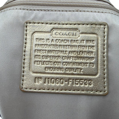 COACH SIGNATURE JACQUARD STRIPE BAG 