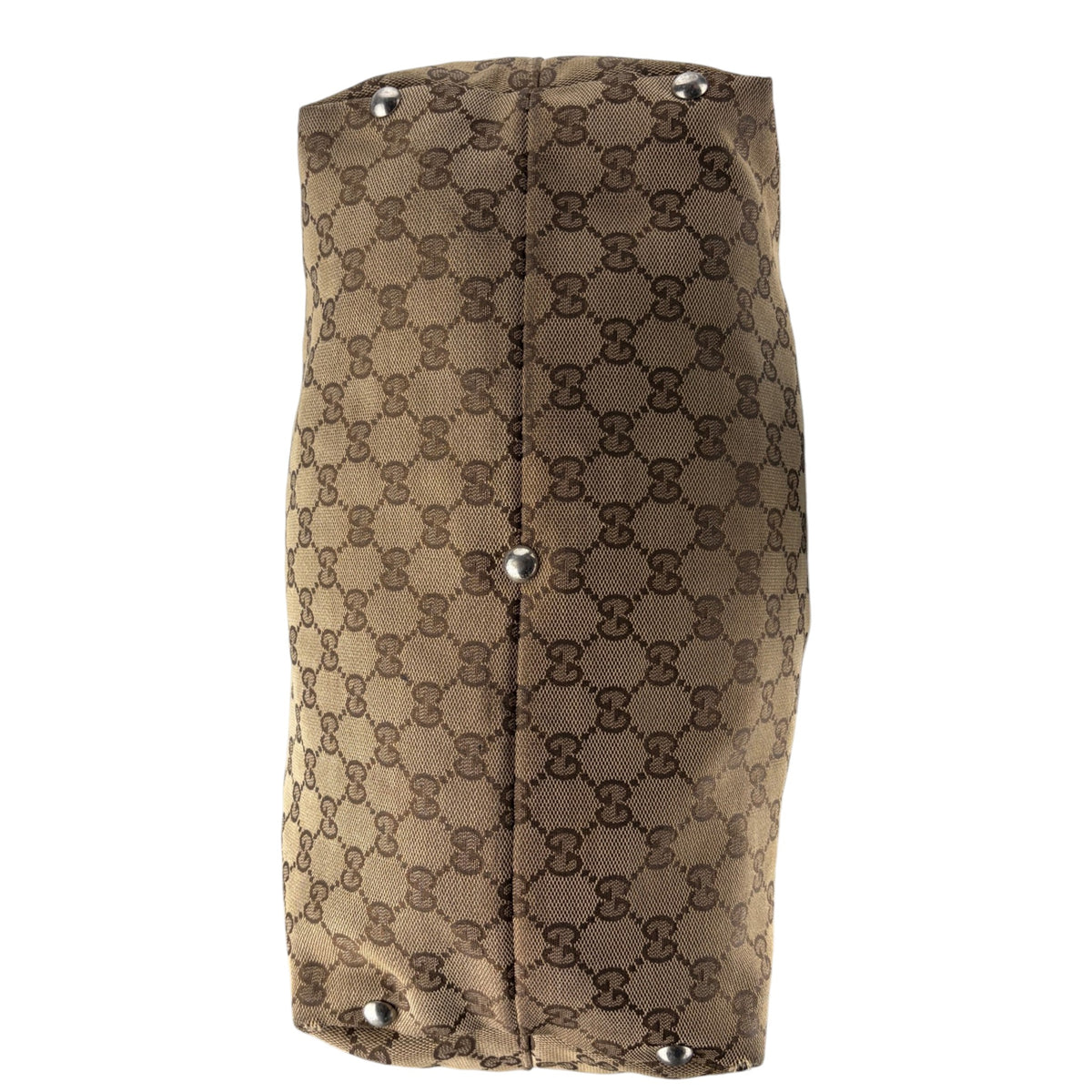 GUCCI GG CANVAS ICON BIT TOTE BAG