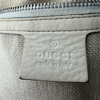 GUCCI GG CANVAS ICON BIT TOTE BAG