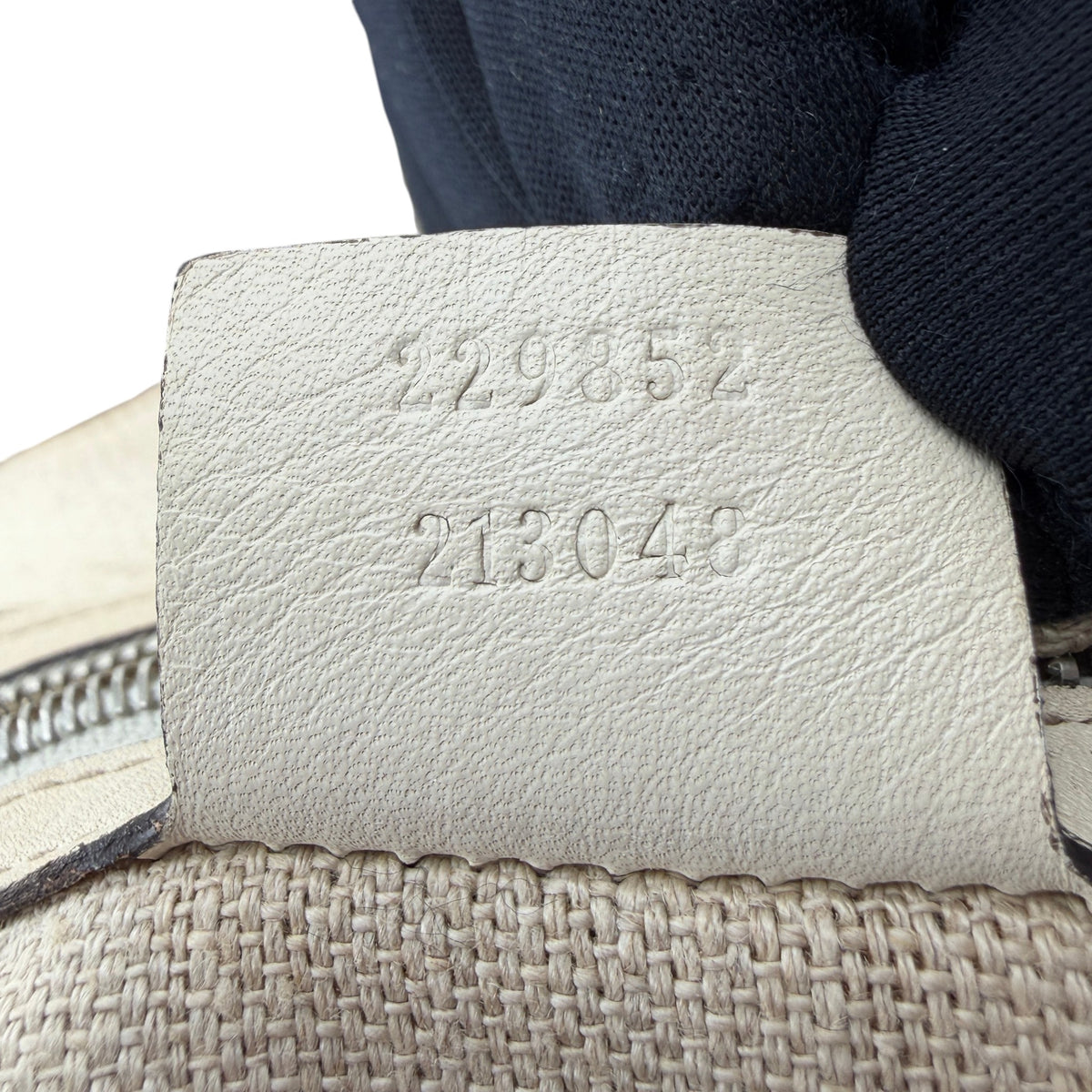 GUCCI GG CANVAS ICON BIT TOTE BAG
