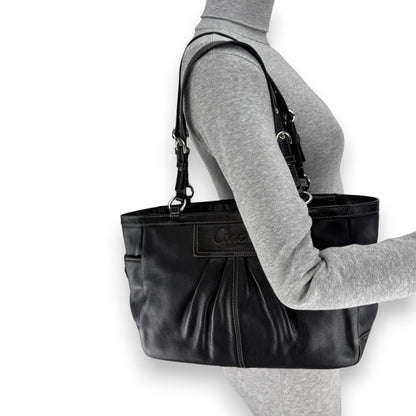 COACH SIGNATURE JACQUARD STRIPE BAG (LARGE) 