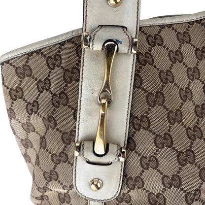 GUCCI GG PELHAM BRAIDED SHOULDER BAG