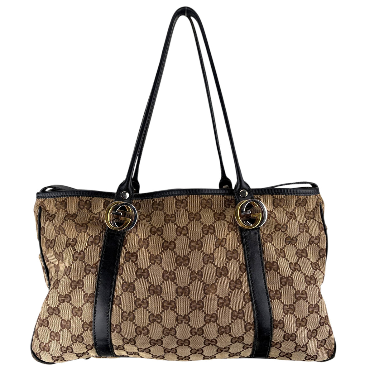GUCCI GG TWINS MONOGRAM BAG MEDIUM