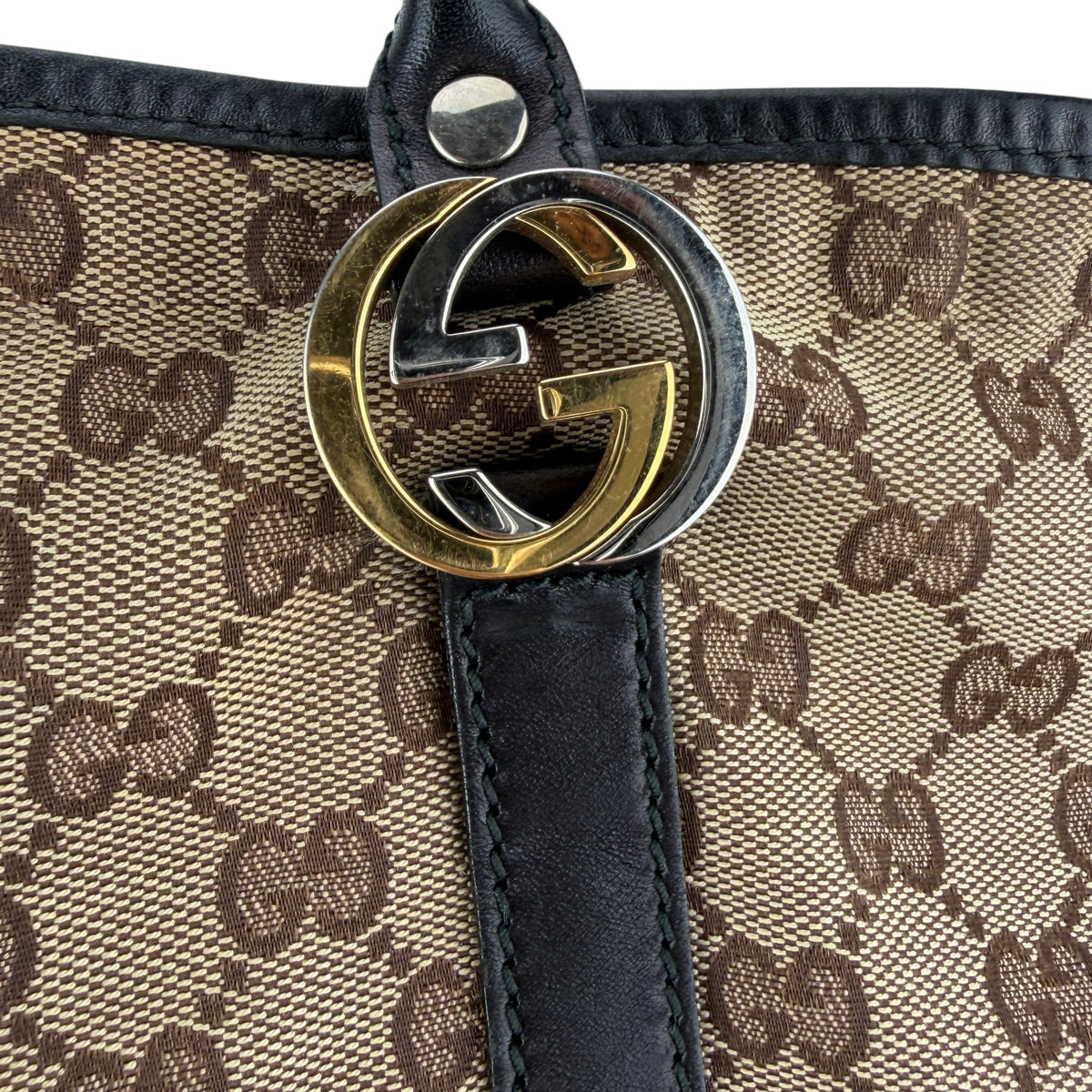 GUCCI GG TWINS MONOGRAM BAG MEDIUM