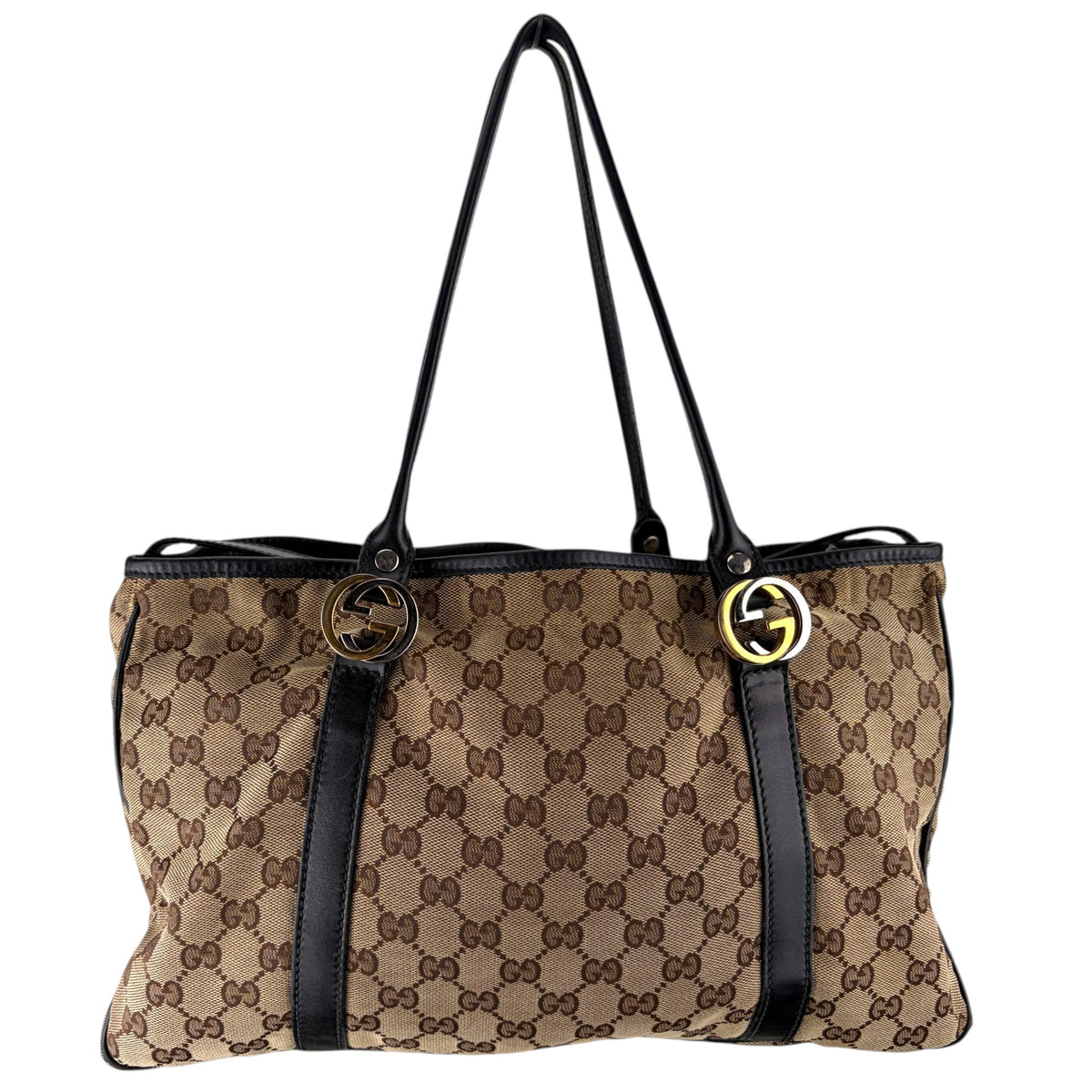 GUCCI GG TWINS MONOGRAM BAG MEDIUM