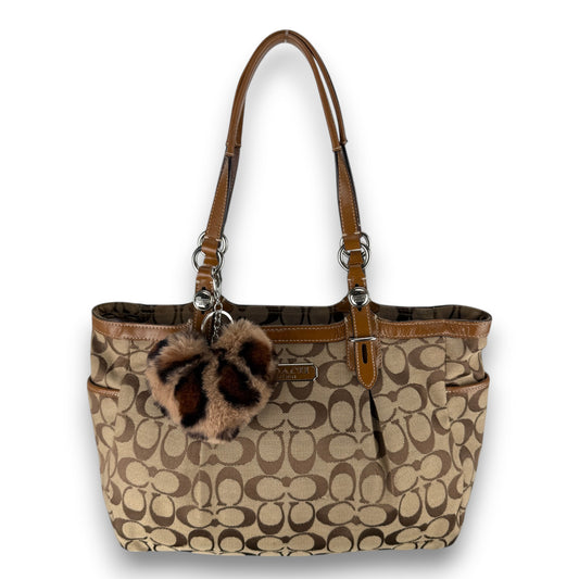 COACH SIGNATURE GALLERY TOTE BAG