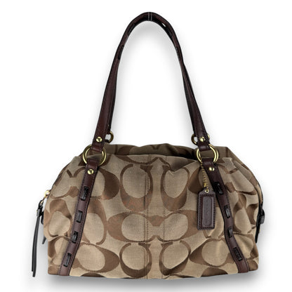 COACH SIGNATURE MAGGIE SHOULDER BAG