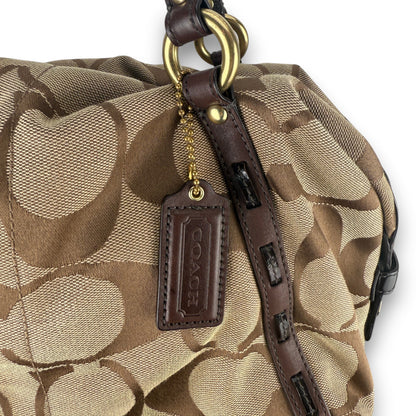 COACH SIGNATURE MAGGIE SHOULDER BAG