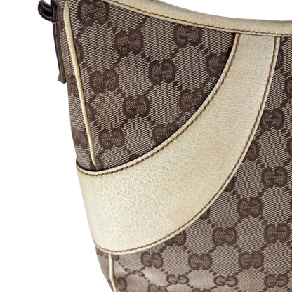 GUCCI GG CANVAS HOBO BAG