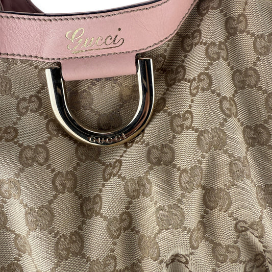 GUCCI D-RING ABBEY TOTE BAG