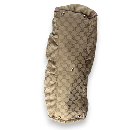 GUCCI MONOGRAM ABBEY BAG 
