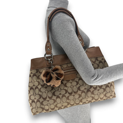 COACH SIGNATURE PENELOPE SHOPPER BAG