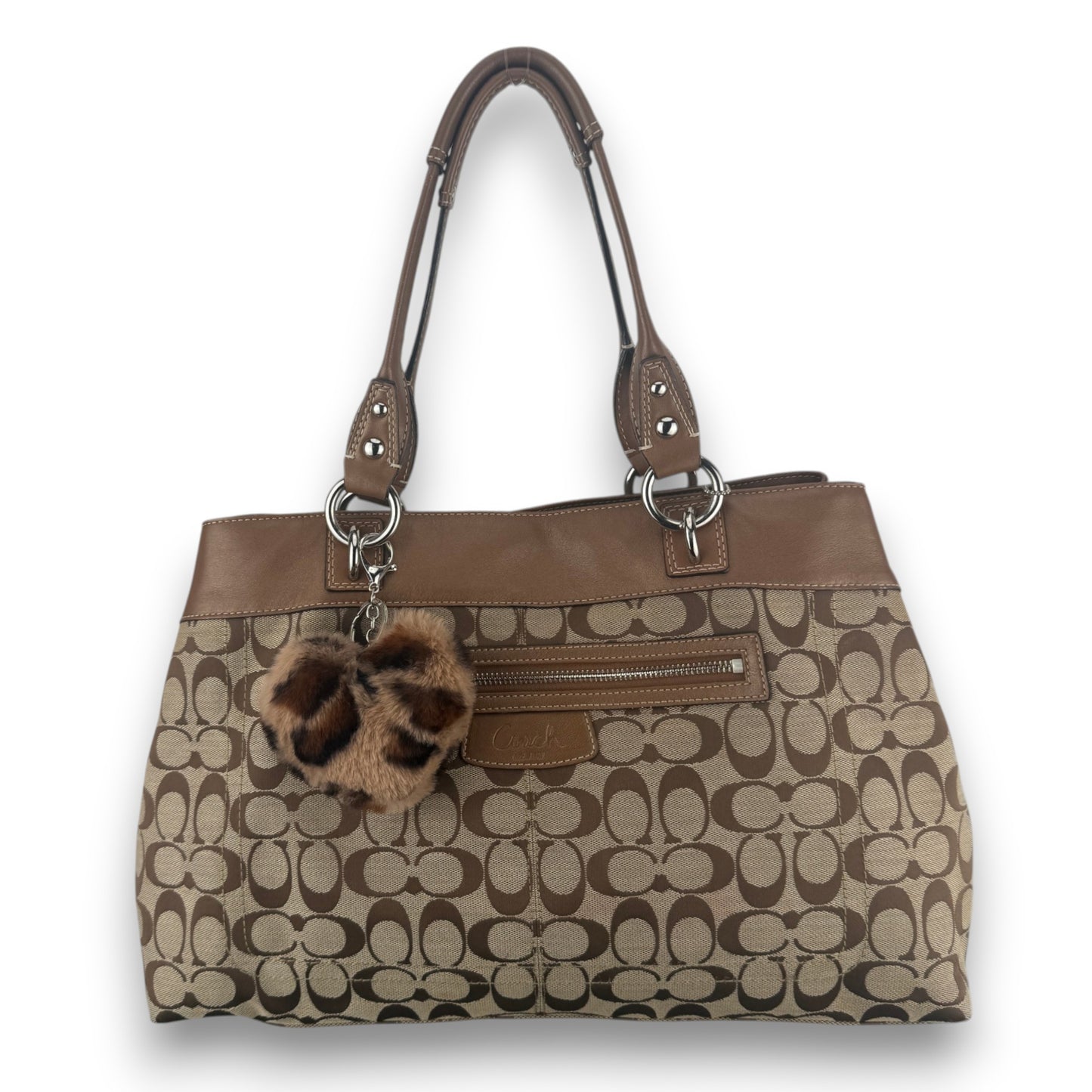 COACH SIGNATURE PENELOPE SHOPPER BAG
