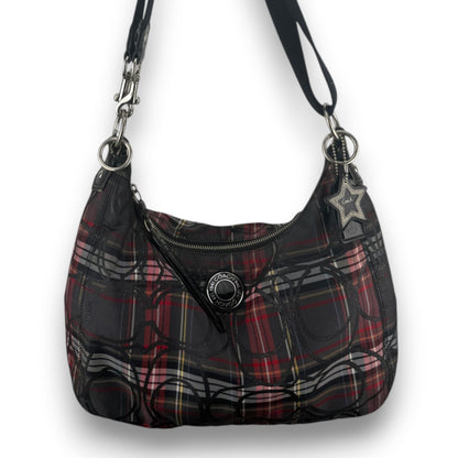 COACH SIGNATURE JACQUARD STRIPE BAG (LARGE) 