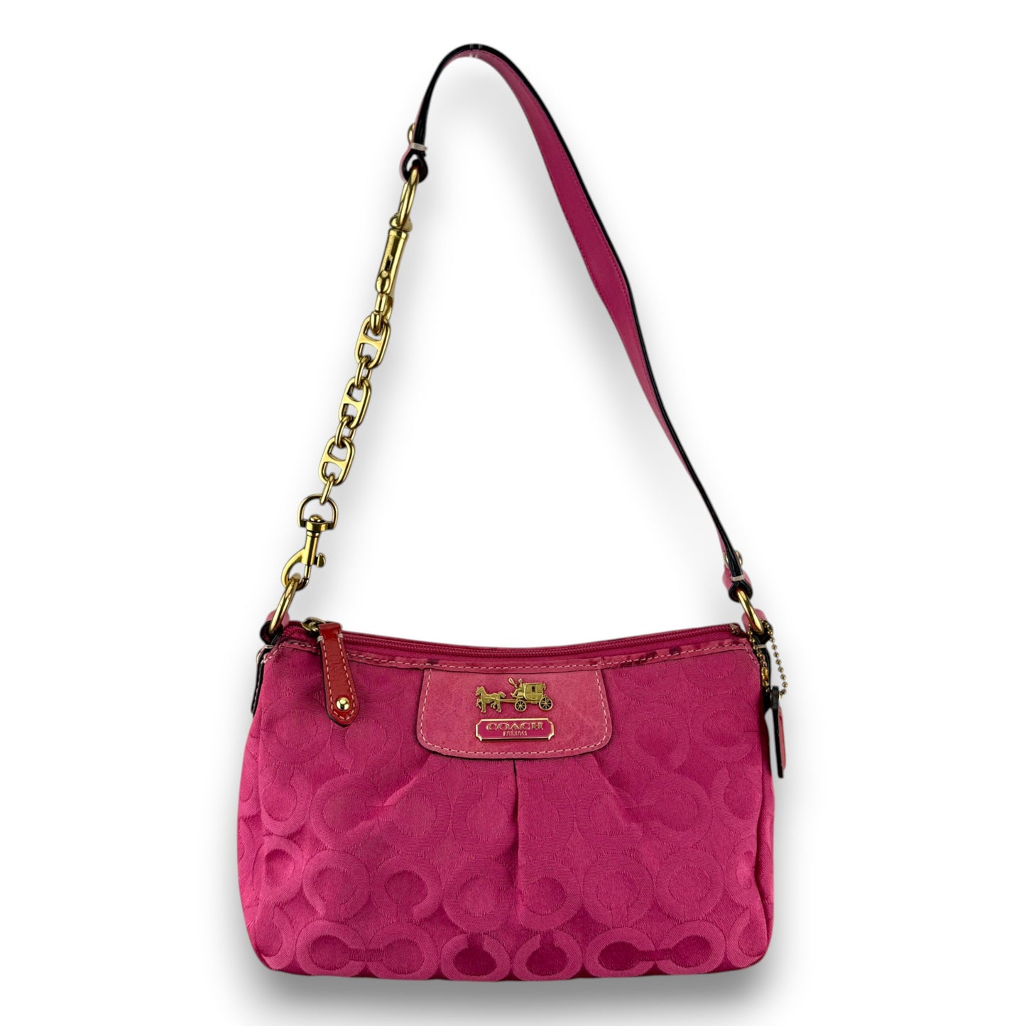 COACH MADISON OP ART MINI BAG PINK