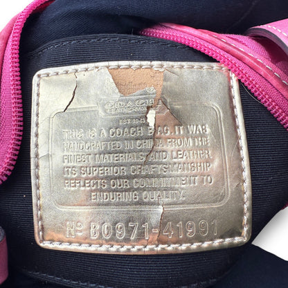 COACH MADISON OP ART MINI BAG PINK