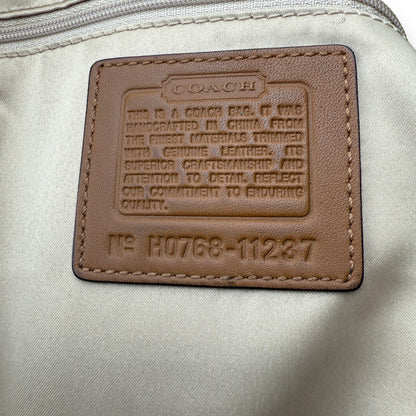 COACH SIGNATURE JACQUARD STRIPE BAG (LARGE) 