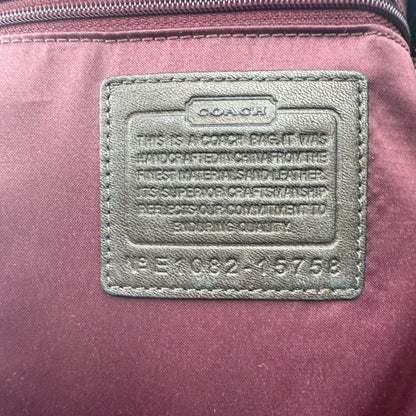 COACH SIGNATURE JACQUARD STRIPE BAG (LARGE) 
