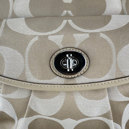 COACH SIGNATURE LEAH SHOULDER BAG