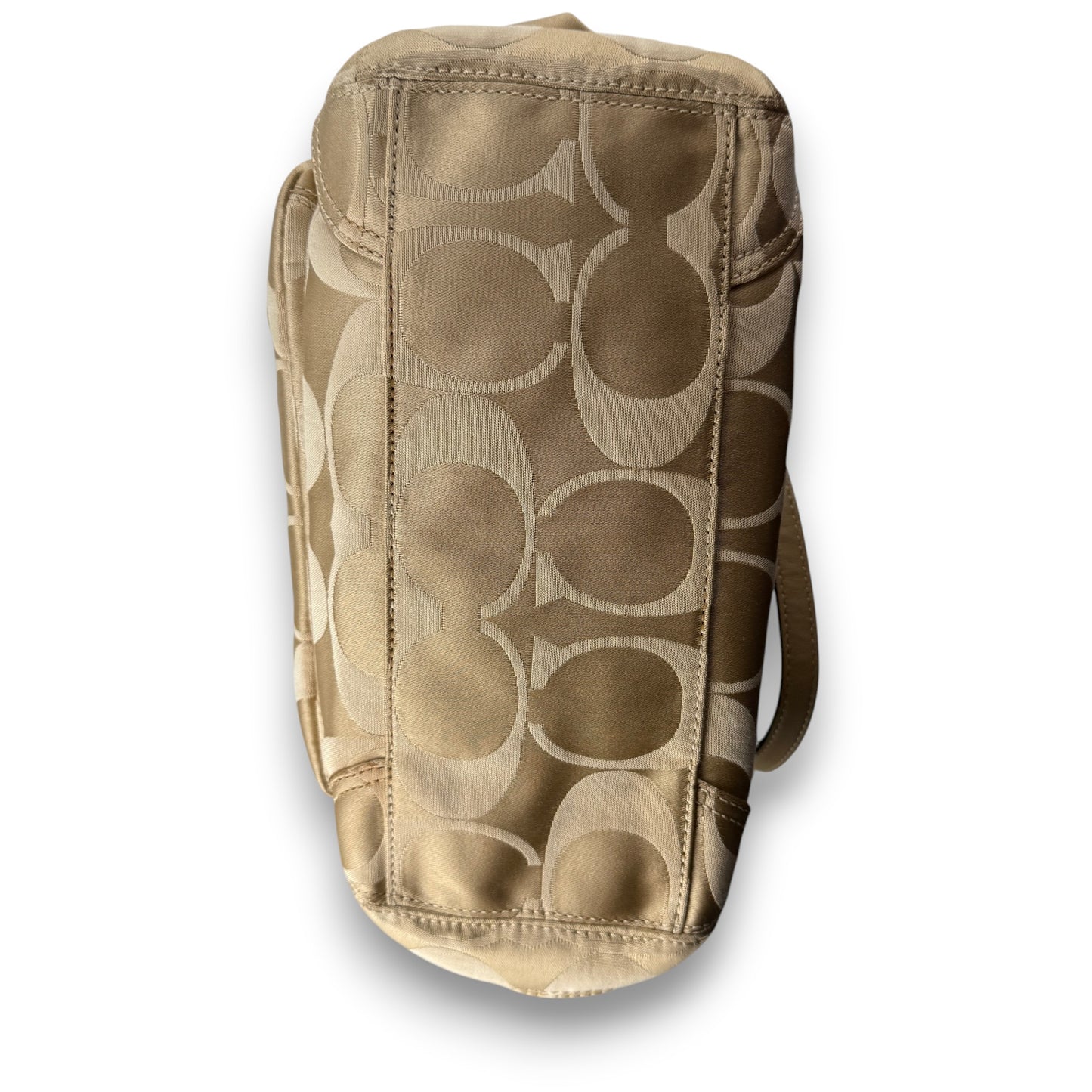 COACH SIGNATURE LEAH SHOULDER BAG
