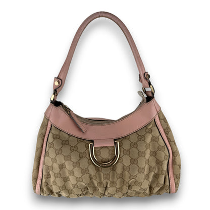 GUCCI D-RING PINK ABBEY BAG (SMALL)