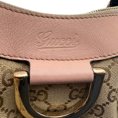 GUCCI D-RING PINK ABBEY BAG (SMALL)