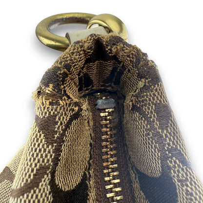 COACH SIGNATURE JACQUARD HOBO BAG
