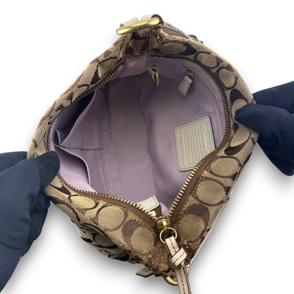 COACH SIGNATURE JACQUARD HOBO BAG