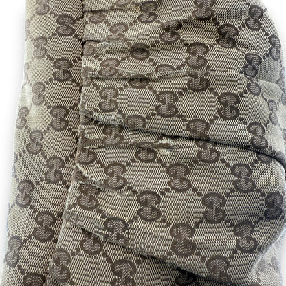 GUCCI GG CANVAS MEDIUM PELHAM STUDDED TOTE BAG