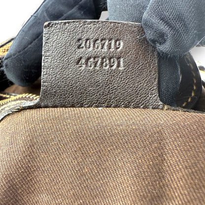 GUCCI GG CANVAS MEDIUM PELHAM STUDDED TOTE BAG