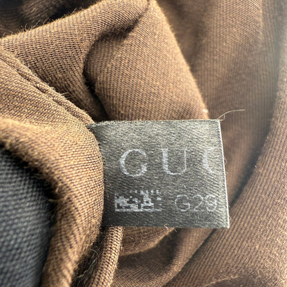 GUCCI GG CANVAS MEDIUM PELHAM STUDDED TOTE BAG
