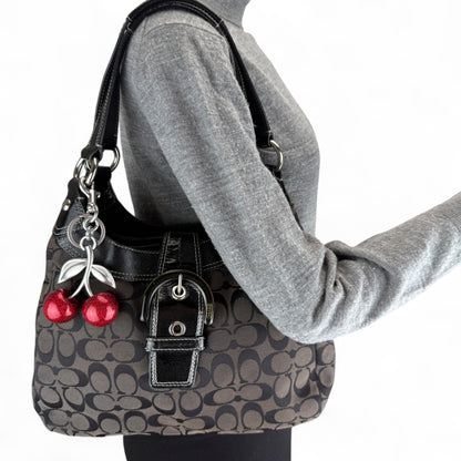 COACH SIGNATURE SOHO LYNN HOBO BAG MEDIUM