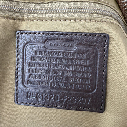 COACH SIGNATURE CANVAS SHOPPER BAG
