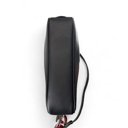 COACH SIGNATURE BLACK DEMI POUCH